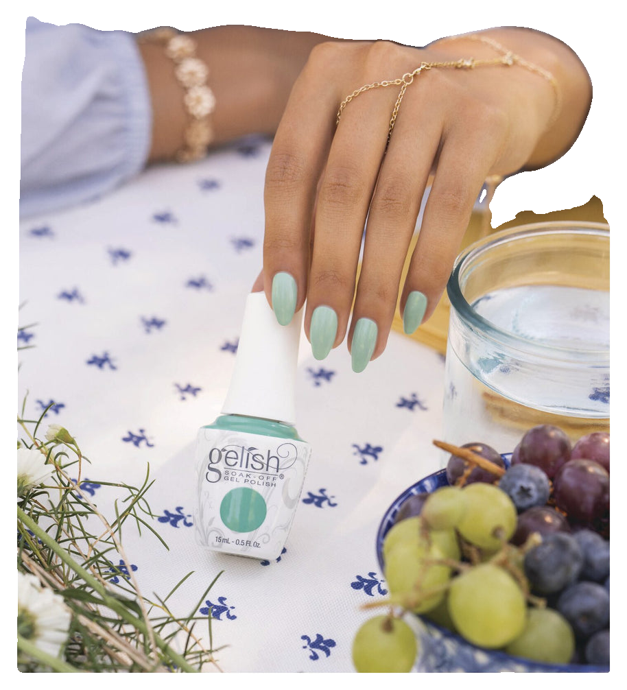 Gelish A Mint Of Spring Soak-Off Gel Polish, 0.5 oz. (5)
