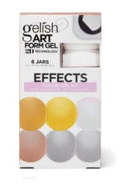 Gelish Art Form Gel – Effects Colour Kit | 6-Piece Special Effects Nail Art Gel Set