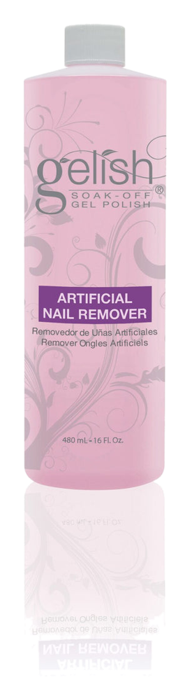 Gelish Artificial Nail Gel Polish Remover, 16 oz.