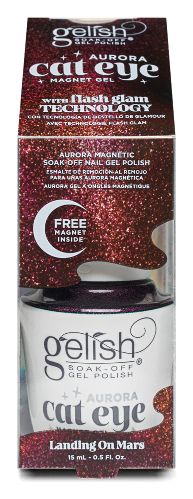 Gelish Aurora Cat Eye Landing On Mars Magnet Gel, 15 mL