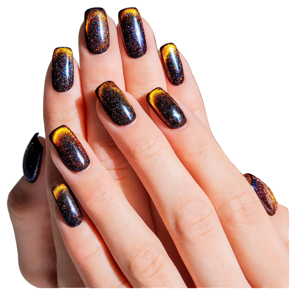 Gelish Aurora Cat Eye Space Dust Magnet Gel, 15 mL (4)