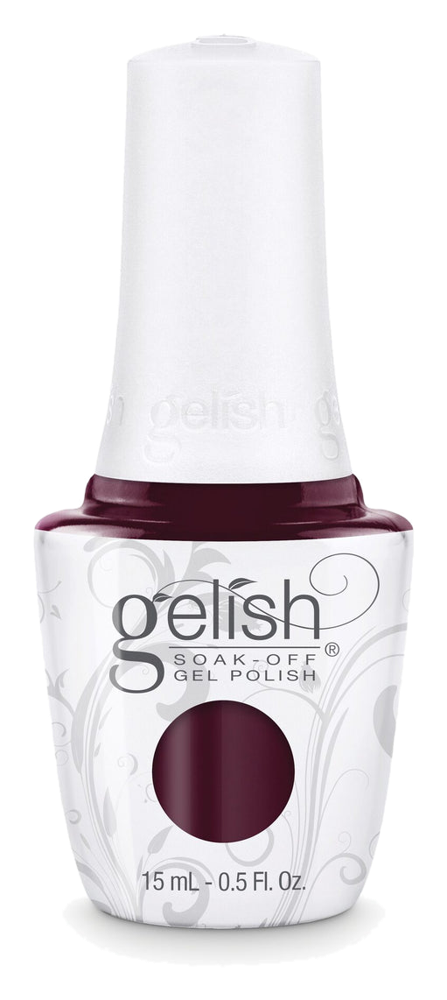 Gelish Black Cherry Berry Soak-Off Gel Polish, 0.5 oz.
