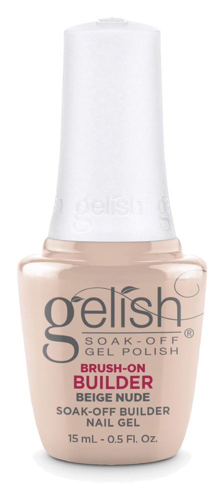 Gelish Brush-On Builder Beige Nude, 0.5 fl. oz.