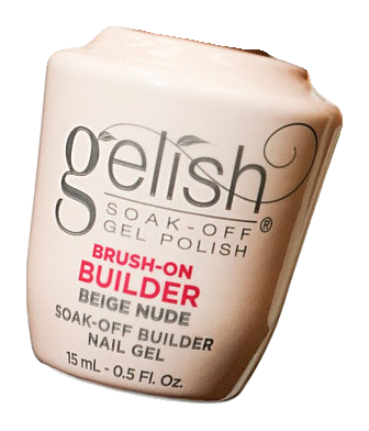 Gelish Brush-On Builder Beige Nude, 0.5 fl. oz. (4)