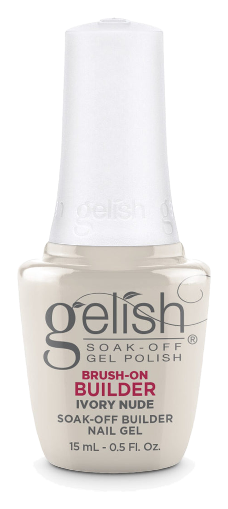 Gelish Brush-On Builder Ivory Nude, 0.5 fl. oz.