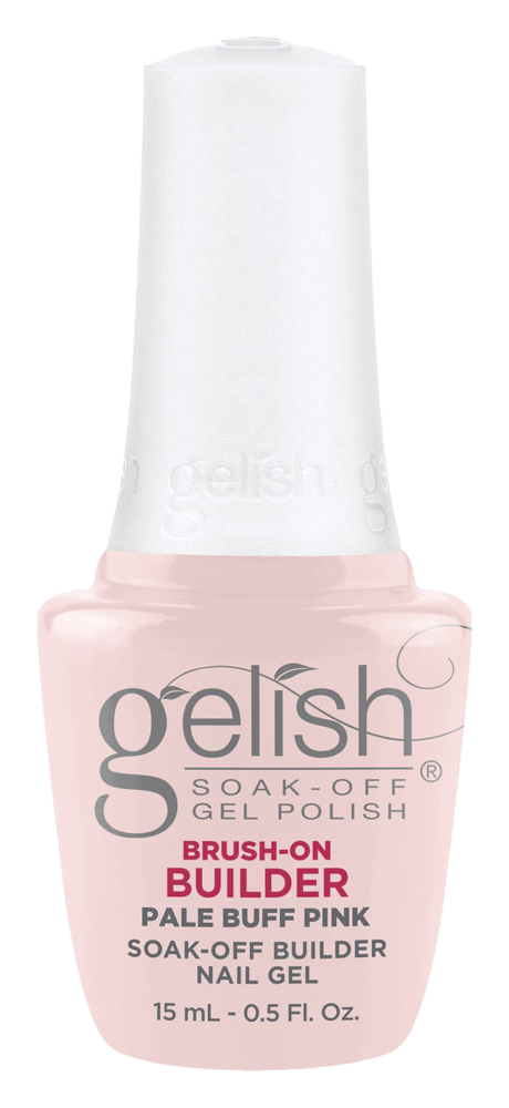 Gelish Brush-On Builder Pale Buff Pink, 0.5 fl. oz.