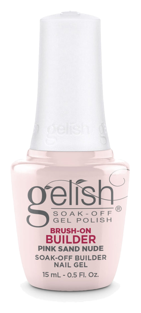Gelish Brush-On Builder Pink Sand Nude, 0.5 fl. oz.