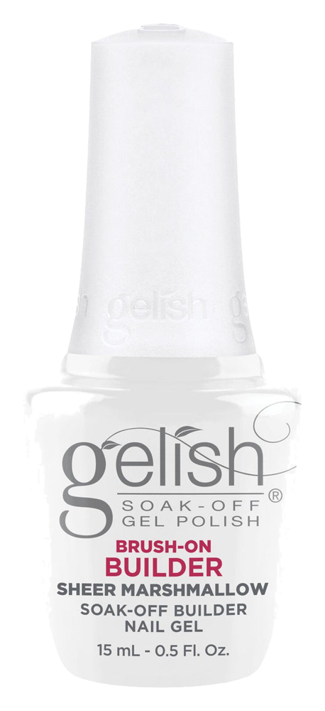 Gelish Brush-On Builder Sheer Marshmallow, 0.5 fl. oz.