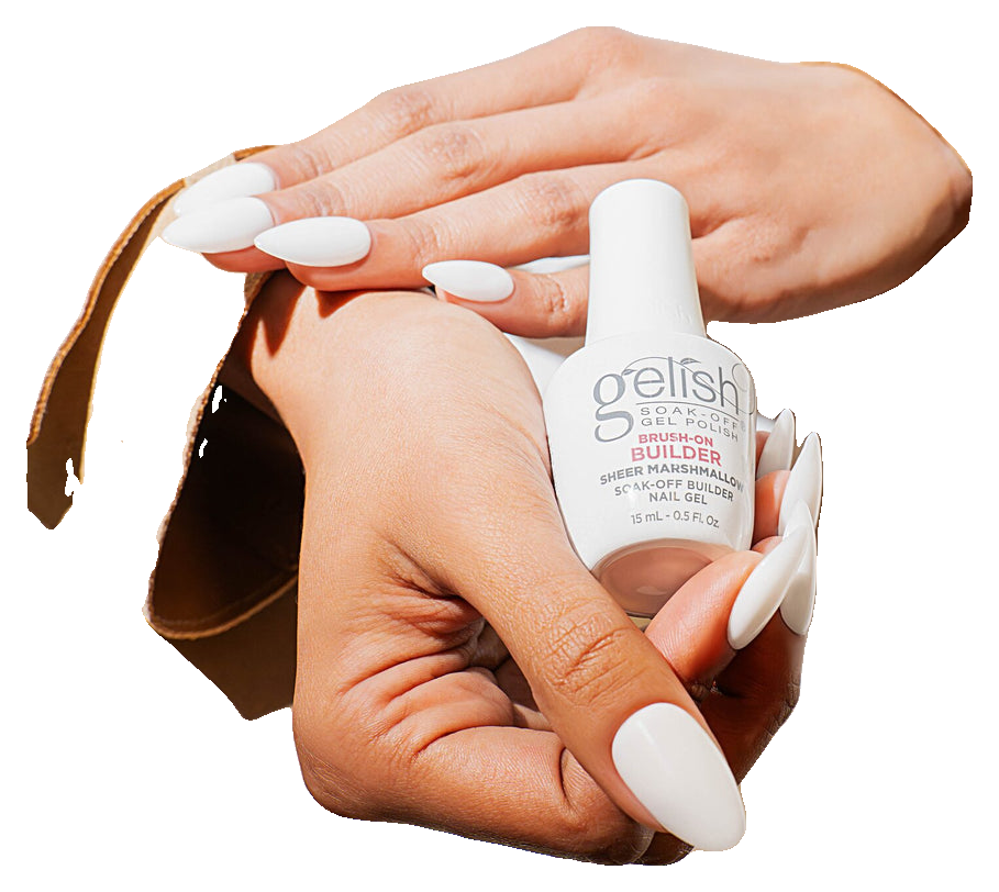 Gelish Brush-On Builder Sheer Marshmallow, 0.5 fl. oz. (4)