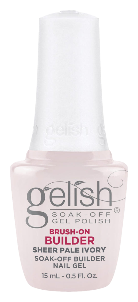 Gelish Brush-On Builder Sheer Pale Ivory, 0.5 fl. oz.