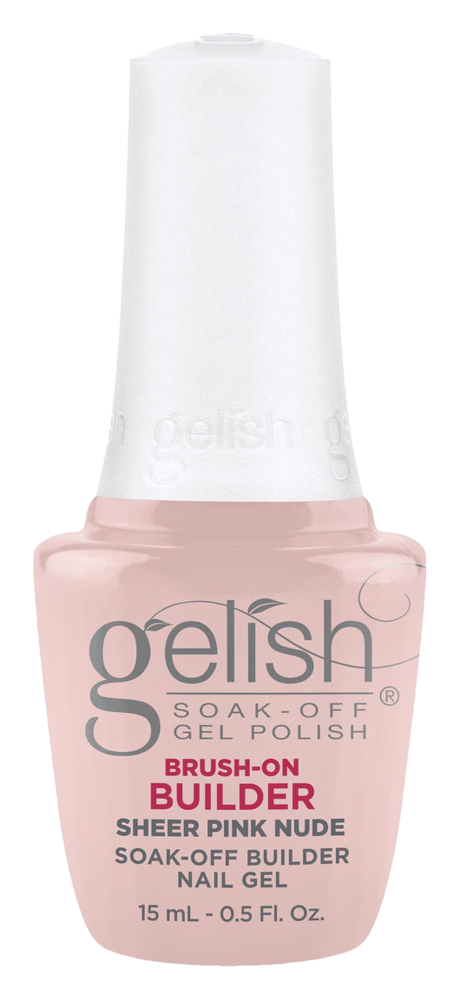 Gelish Brush-On Builder Sheer Pink Nude, 0.5 fl. oz.