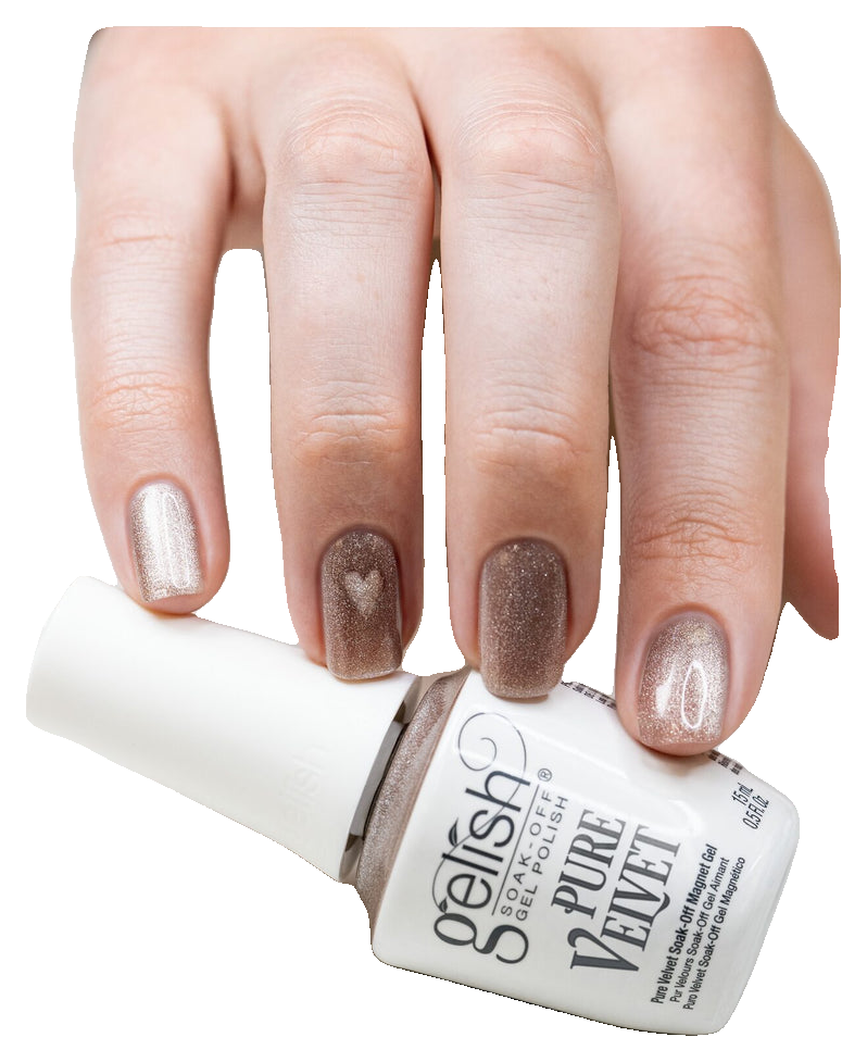 Gelish Cat Eye Pure Velvet Feel The Allure Magnet Gel Polish, 0.5 fl oz. (5)