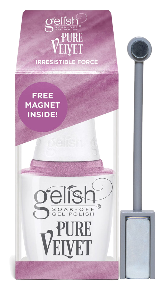 Gelish Cat Eye Pure Velvet Irresistible Force Magnet Gel Polish, 0.5 fl oz.
