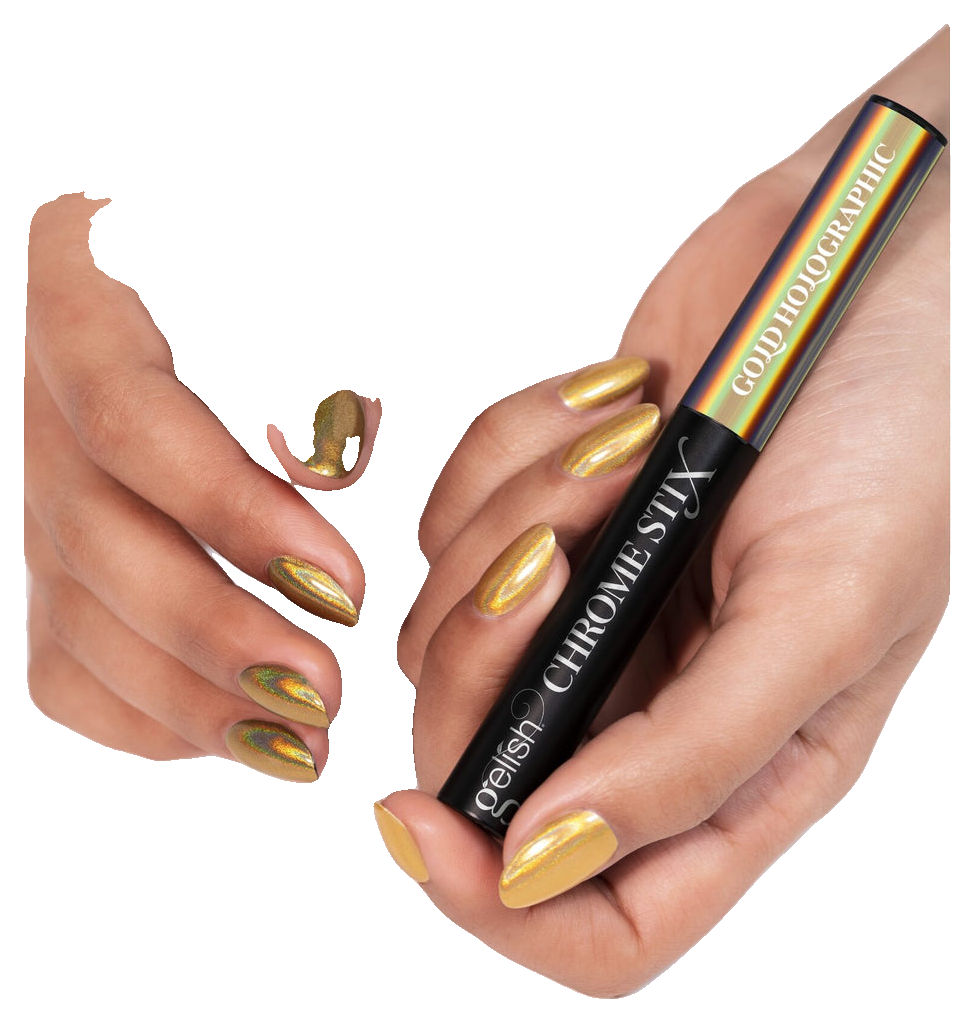 Gelish Chrome Stix Gold Holographic, 0.17 oz. (5)