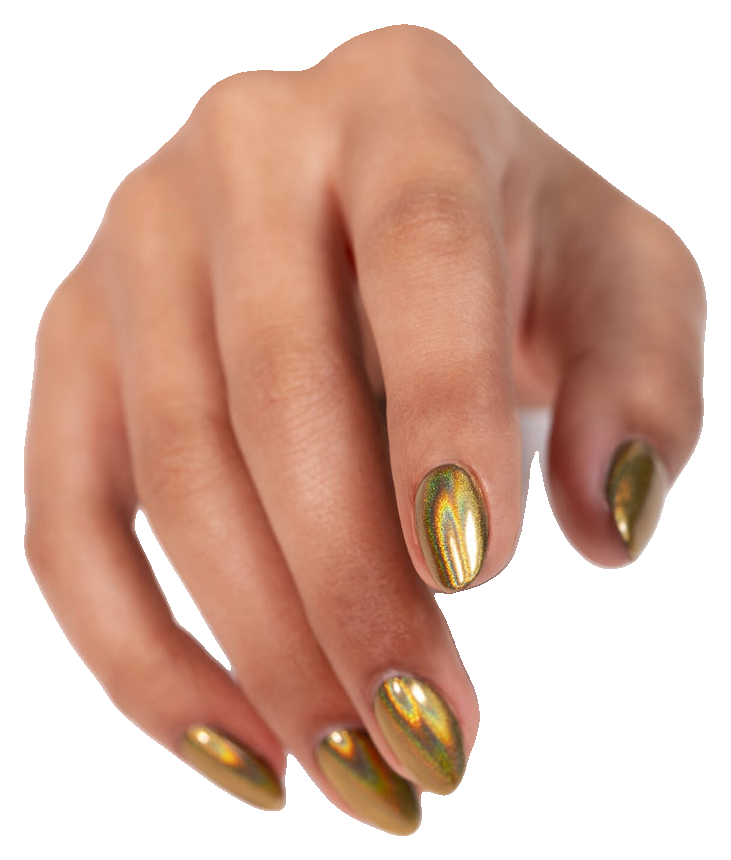 Gelish Chrome Stix Gold Holographic, 0.17 oz. (6)