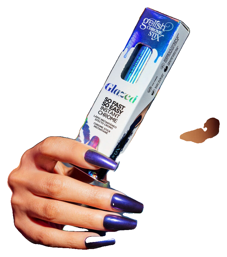 Gelish Chrome Stix Purple Glazed, 0.17 oz. (5)