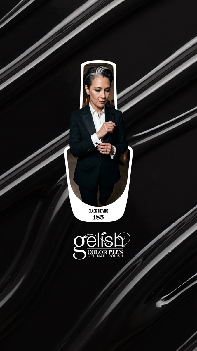 Black Tie Vibe — Gelish Color Plus