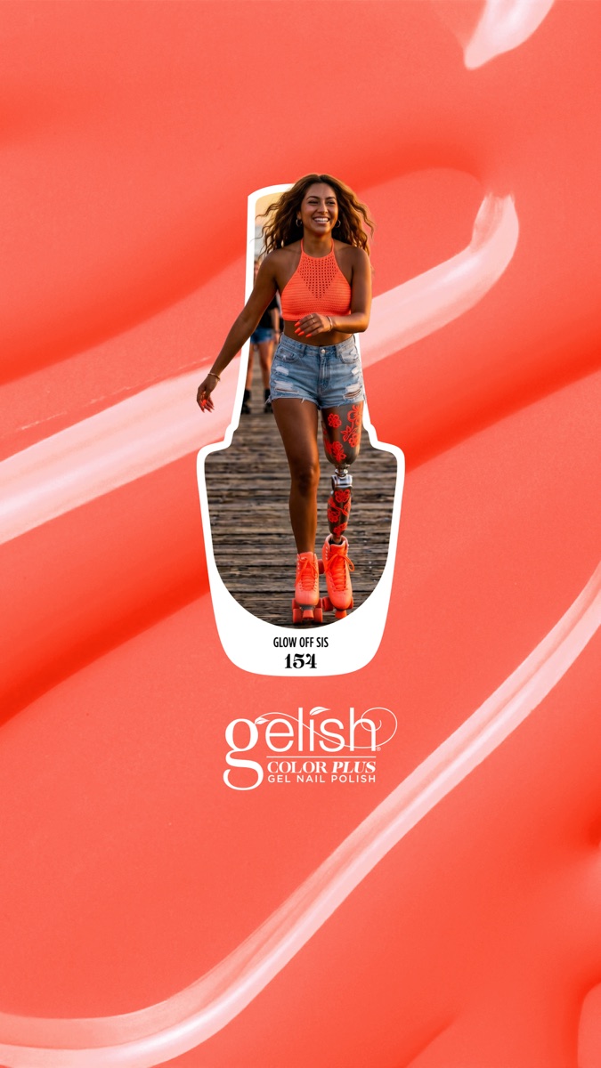 Glow Off Sis — Gelish Color Plus