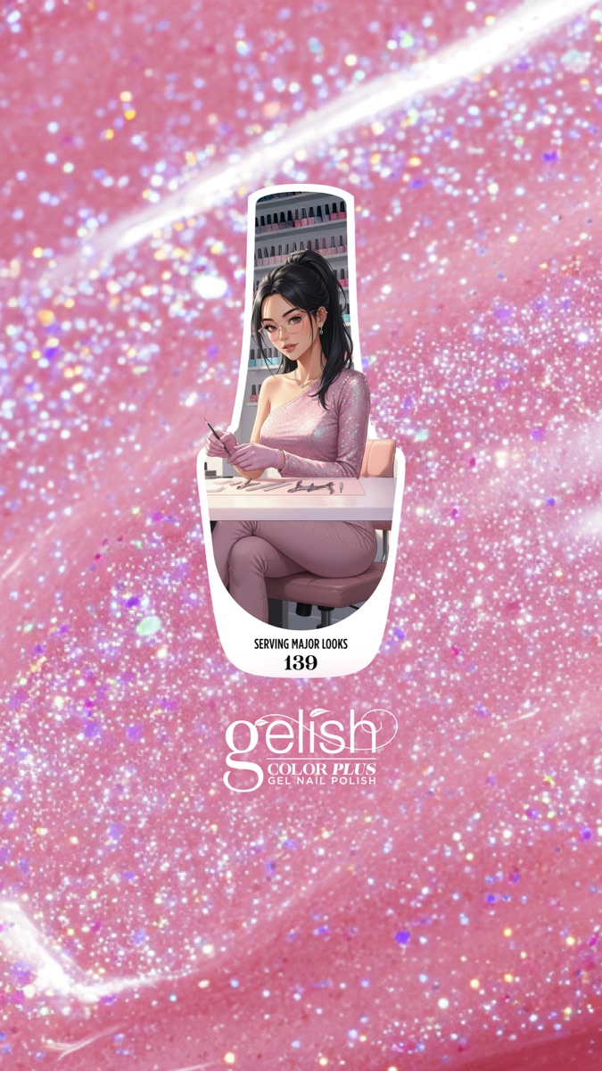 Serving Major Looks — Gelish Color Plus