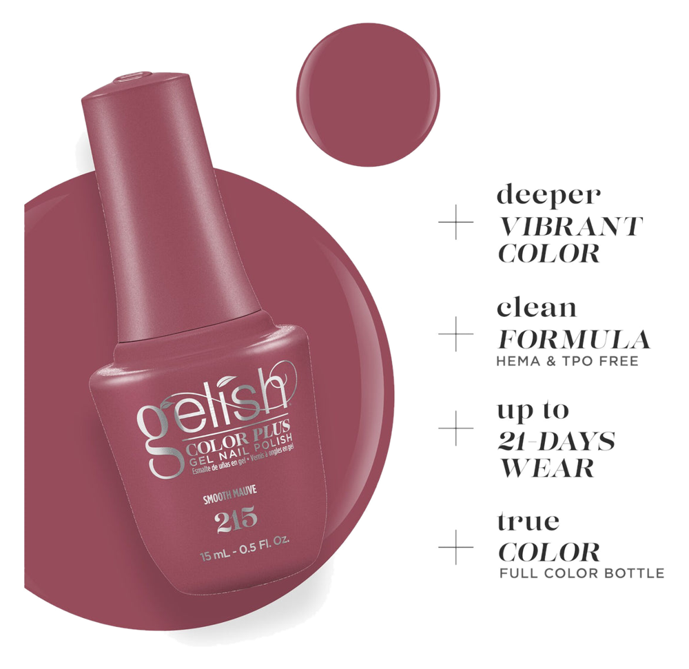 Smooth Mauve bottle detail