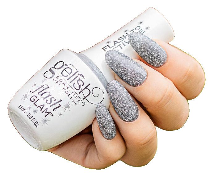 Gelish Dripping In Bling Glitter Gel Polish, 0.5 fl oz. (4)