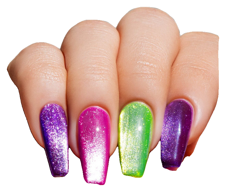 Gelish Electric Glaze Cat Eye Plasma Pop Gel, 15 mL (4)