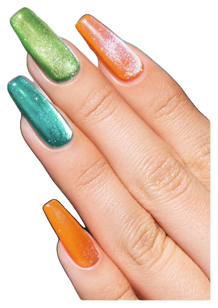 Gelish Electric Glaze Cat Eye Pyro Beam Gel, 15 mL (4)