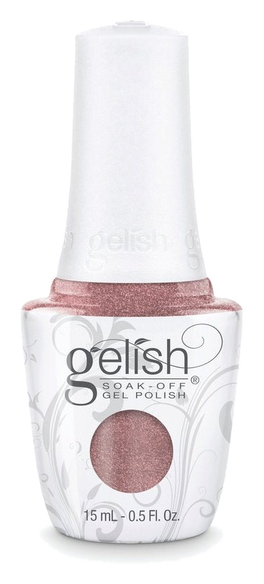 Glamour Queen — Gelish Gel Polish – Glamour Queen | Rose Gold Metallic | Soak Off 15ml | 21 Days Chip-Free