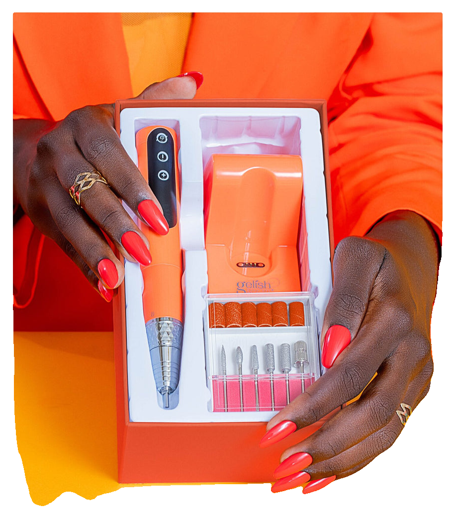 Gelish Go File Wireless Neon Orange (4)