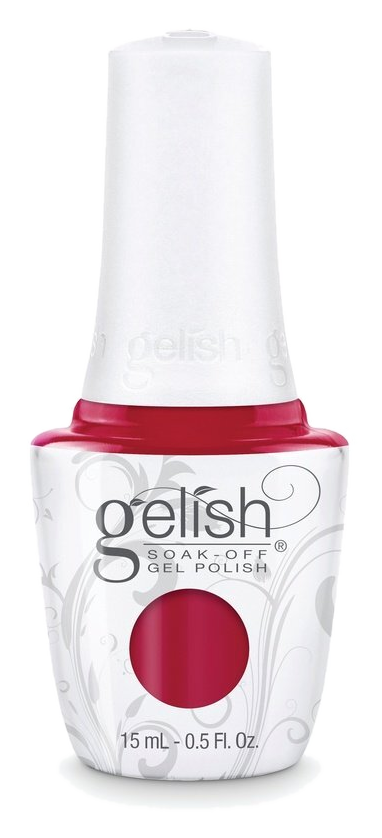 Hot Rod Red — Gelish Gel Polish – Hot Rod Red | Pillar Box Red Crème | Soak Off 15ml | 21 Days Chip-Free