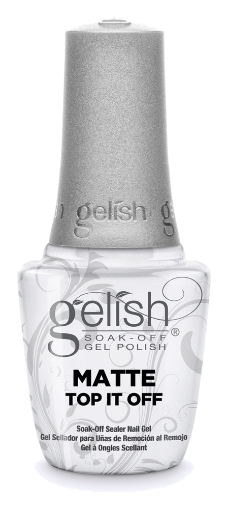 Gelish Matte Top It Off Soak-Off Sealer Gel