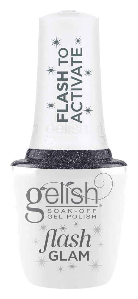 Gelish Never Stop Glistening Glitter Gel Polish, 0.5 fl oz.
