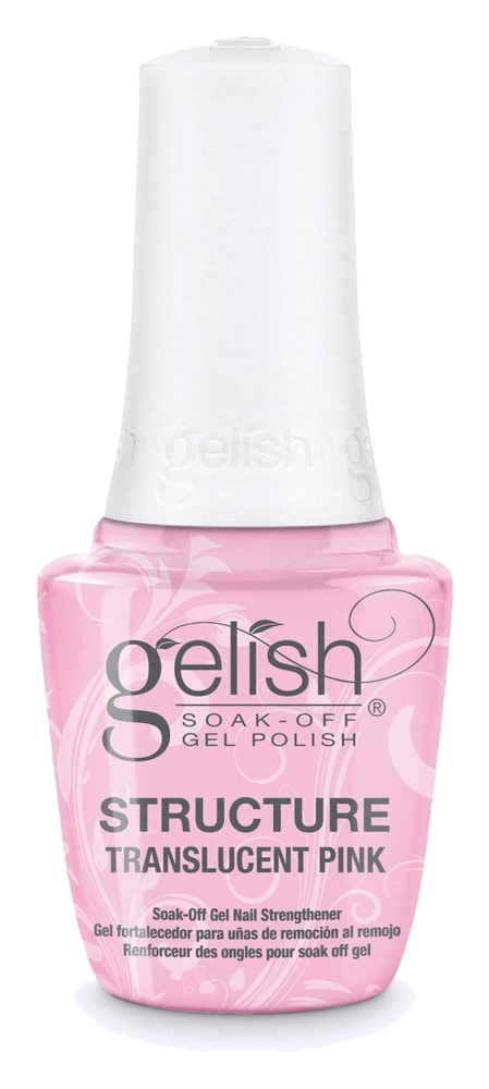 Gelish Structure Gel – Translucent Pink | Nail Strengthening Brush-On Gel