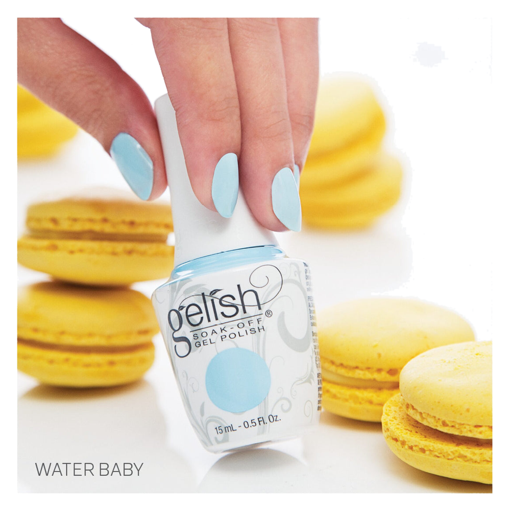 Gelish Water Baby Soak-Off Gel Polish, 0.5 oz. (6)