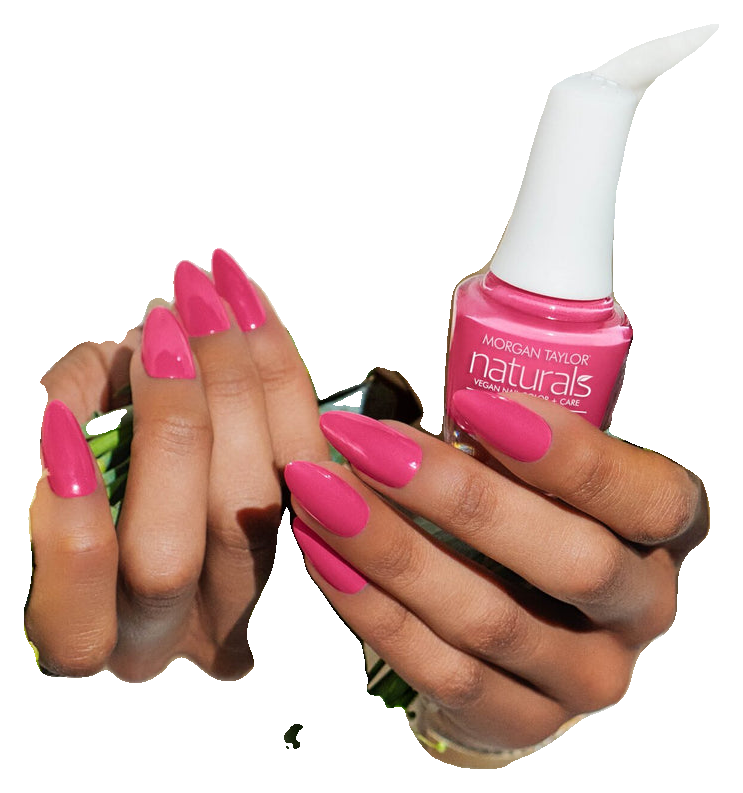 Morgan Taylor Naturals Blushing In Pink Vegan Nail Color, 15mL (3)