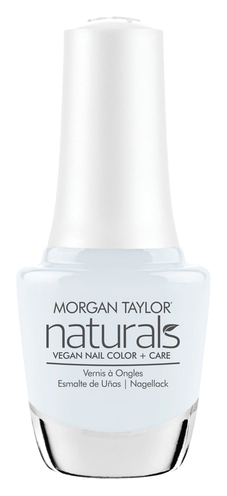 Morgan Taylor Naturals Breath Of Fresh Air Vegan Nail Color, 15mL