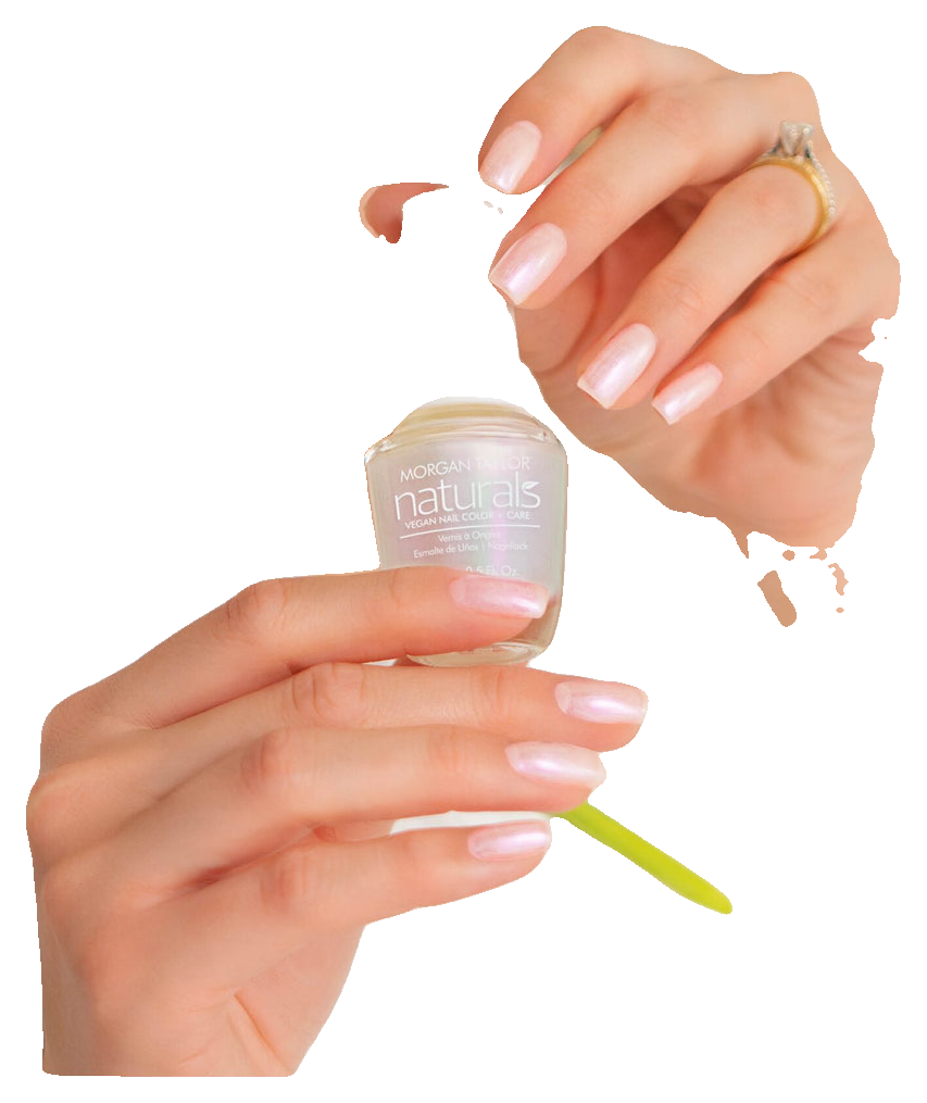 Morgan Taylor Naturals Moondust Pearl Vegan Nail Color, 15mL (4)