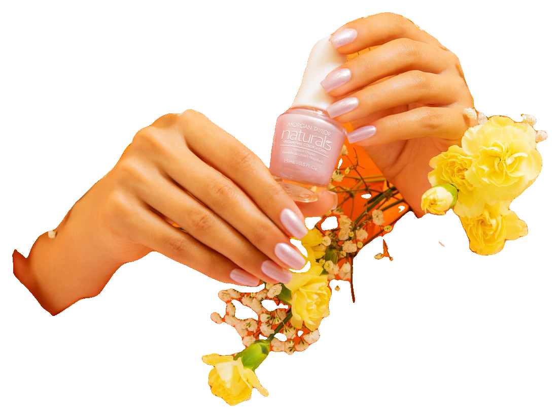 Morgan Taylor Naturals Pretty As A Peony Vegan Nail Color, 15mL (4)