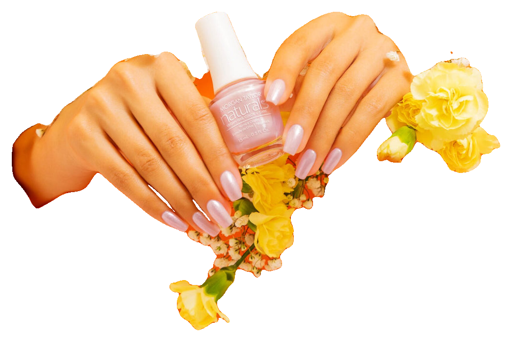 Morgan Taylor Naturals Pretty As A Peony Vegan Nail Color, 15mL (5)