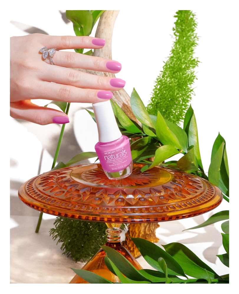 Morgan Taylor Naturals Pure Bliss Vegan Nail Color, 15mL (3)