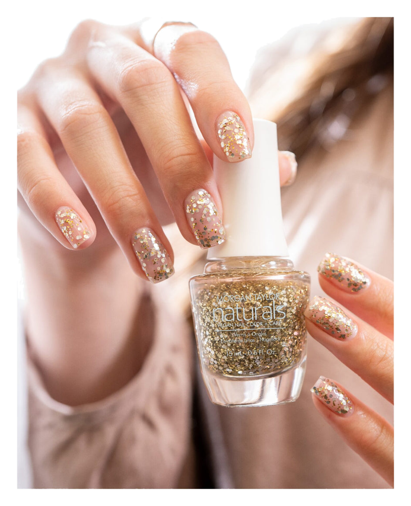 Morgan Taylor Naturals Twilight Time Vegan Nail Color, 15mL (3)