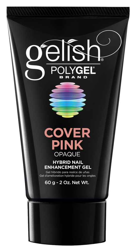 Gelish PolyGel – Cover Pink | Lightweight Nail Enhancement Gel | Monomer-Free