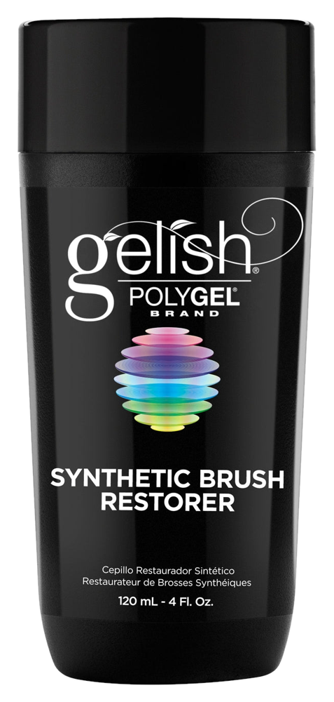 Gelish PolyGel Brush Restorer – Synthetic Brush Cleaner & Restorer | 120ml