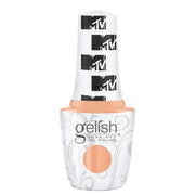 Gelish Gel Polish – Super Fandom | Peach Shimmer | Soak Off 15ml | 21 Days Chip-Free