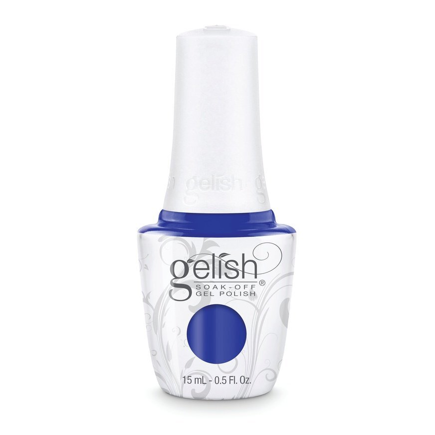 Gelish Gel Polish – Making Waves | Bright Cobalt Blue Crème | Soak Off 15ml | 21 Days Chip-Free