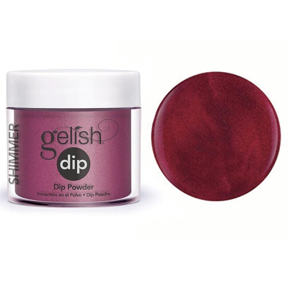 Gelish Dip Powder – Im So Hot | Fiery Orange Red | Vegan Nail Dip System 23g