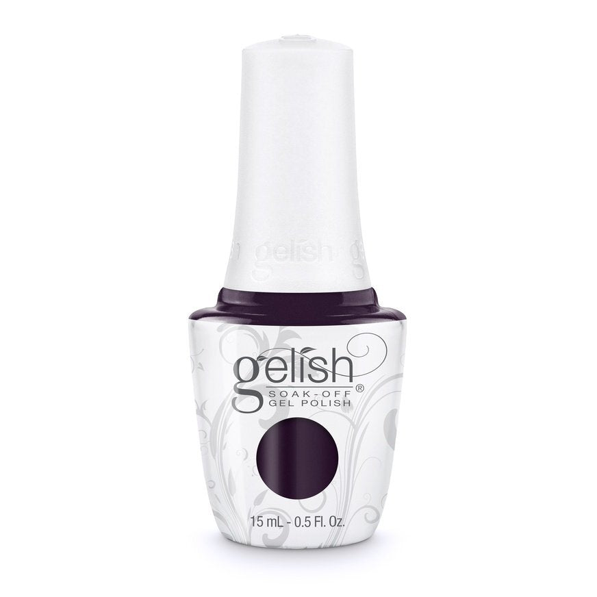 Gelish Gel Polish – Don't Let The Frost Bite | Dark Blue-Purple Crème | Soak Off 15ml | 21 Days