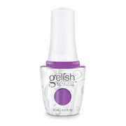 Gelish Gel Polish – Tokyo A Go Go | Neon Purple Crème | Soak Off 15ml | 21 Days Chip-Free
