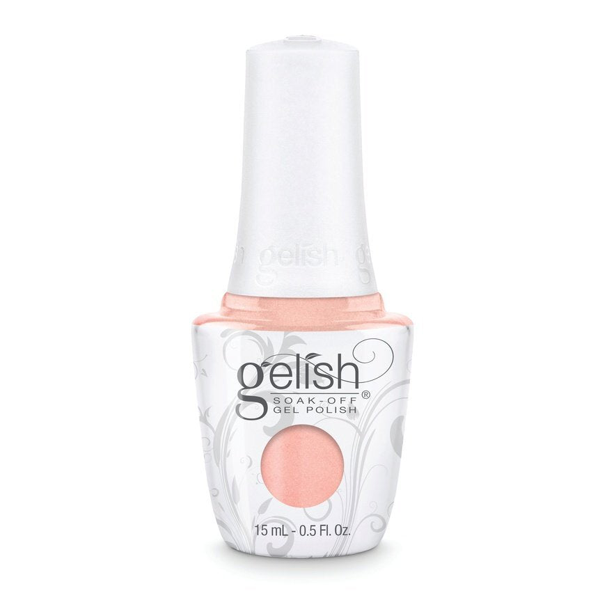 Gelish Gel Polish – Forever Beauty | Warm Nude Peach Crème | Soak Off 15ml | 21 Days Chip-Free