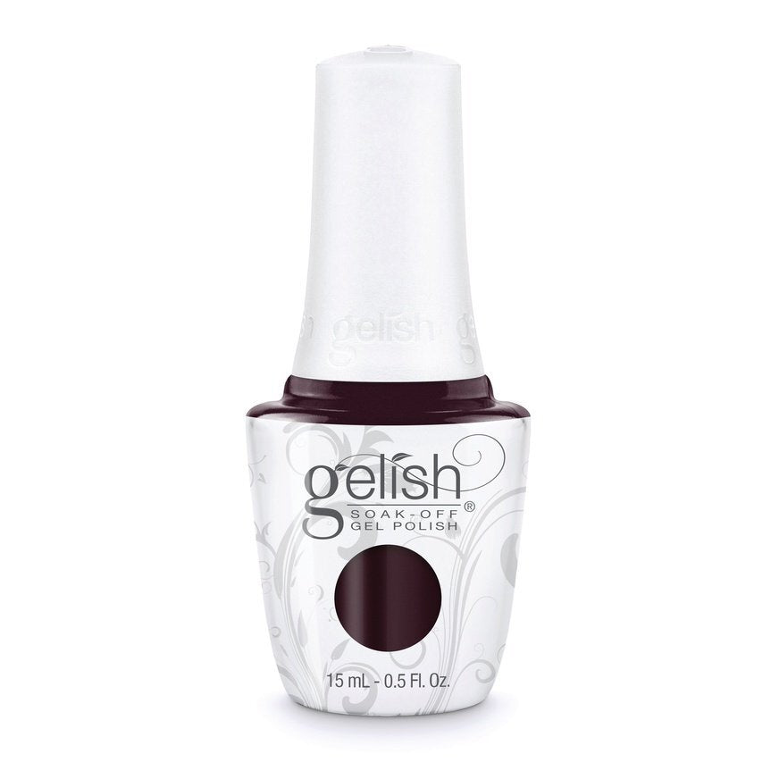 Gelish Gel Polish – Danced And Sangria | Dark Red-Brown Crème | Soak Off 15ml | 21 Days Chip-Free